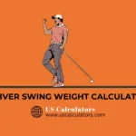 Driver Swing Weight Calculator