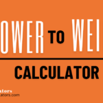 Power To Weight Ratio Calculator (1)