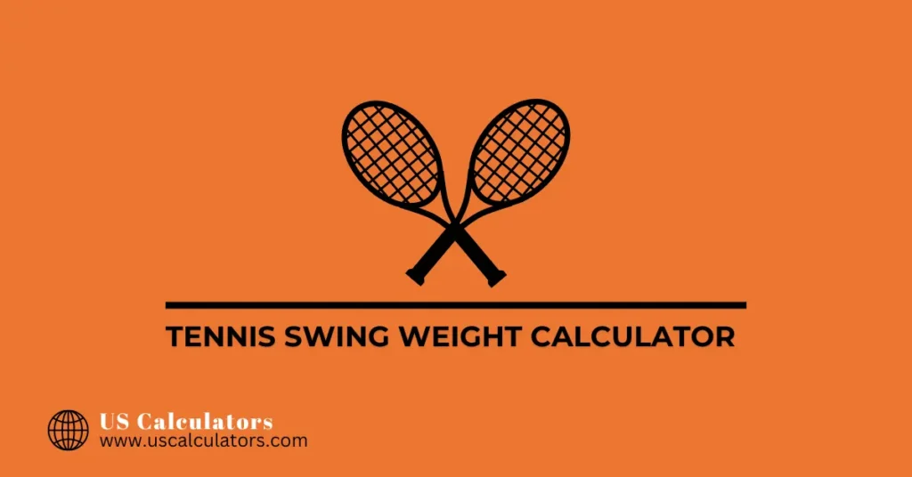 Tennis Swing Weight Calculator